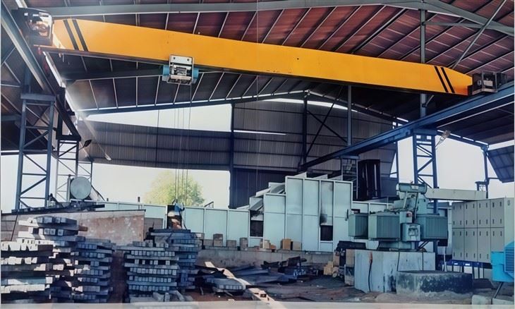 10t elektrik Single Girder anlè vwayaje teknik