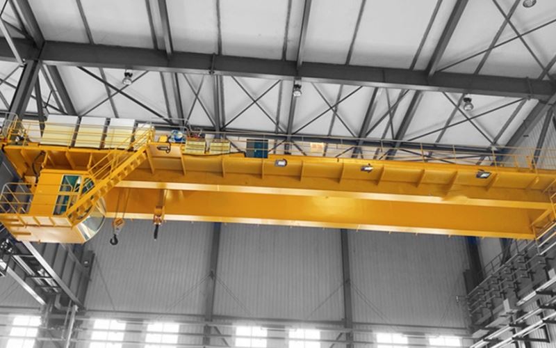 Double Girder Crane ak anvwaye elektrik
