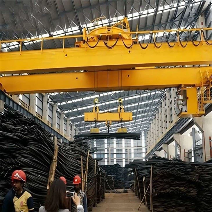 Electro Magnet Crane