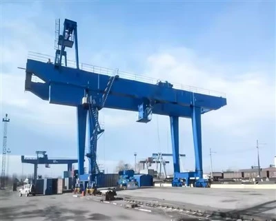 Elektrik Double Girder Gantry Crane